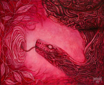 In The Garden Of Eden – 10" X 8" Print by Dream Bleed Arts